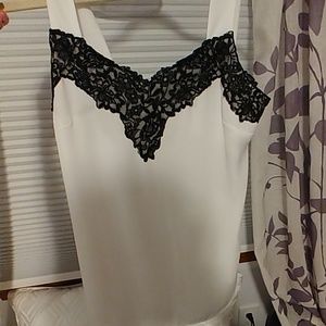 White House Black Market lace cami/tank top.
